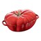 Staub Ceramic 16-oz Petite Tomato mini Cocotte, baking dish, no stovetop save - Cherry